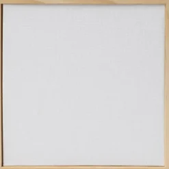 Målarplatta med ram, stl. 15,8x15,8 cm, 280 g, vit, 1 st.