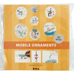 Mobilhängen, Dia. 12+15+18 cm, 300 g, 20 set/ 1 förp.