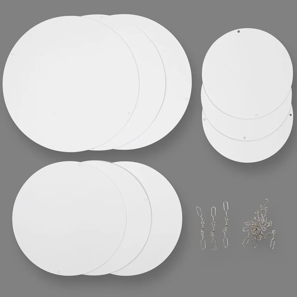 Mobilhängen, Dia. 12+15+18 cm, 300 g, 4 set/ 1 förp.