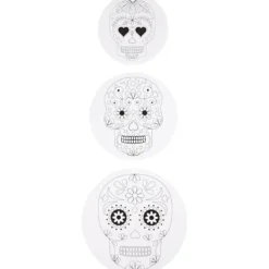 Mobil med motiv, Dia. 12+15+18 cm, 300 g, vit, 3 set/ 1 förp.