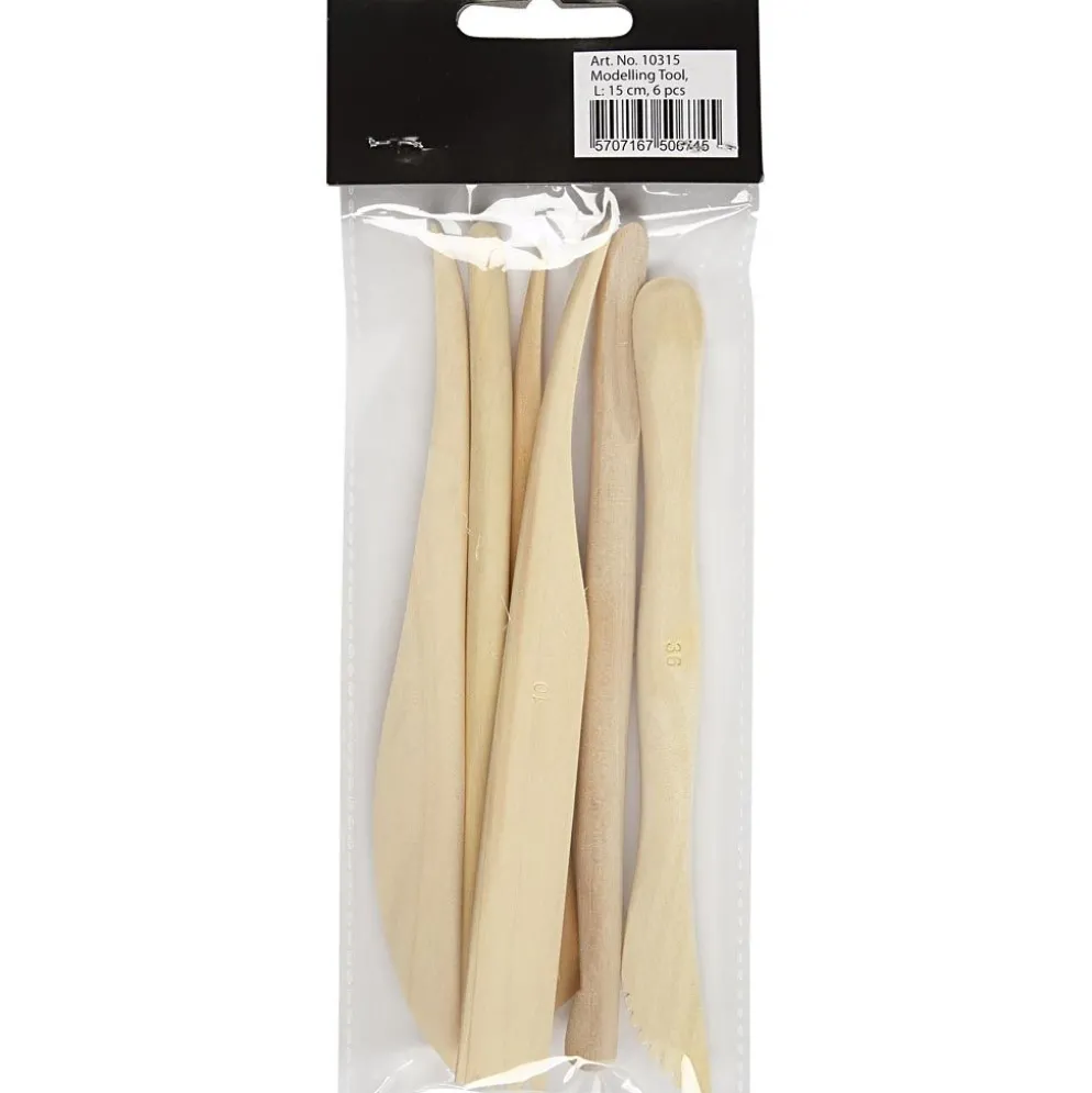 Modelleringspinnar, L: 15 cm, 6 st./ 1 förp.