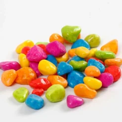 Mosaiksten, stl. 8-10 mm, tjocklek 5 mm, starka färger, 2 kg/ 1 förp.