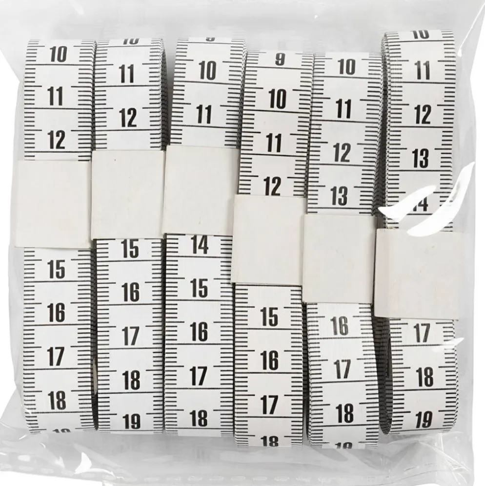 Måttband, L: 150 cm, 6 st./ 1 förp.