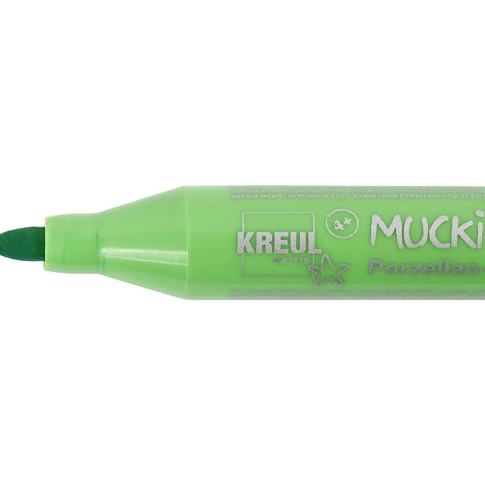 Mucki Glas- och porslinstusch, spets 2-5 mm, mixade färger, 5 st./ 1 förp.