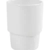 Mugg, H: 10 cm, Dia. 8,5 cm, vit, 1 st.