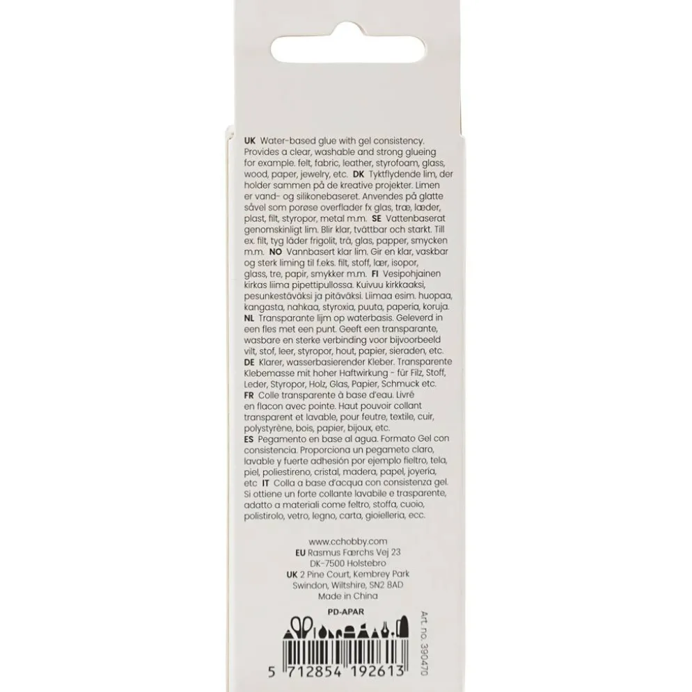 Multi Glue, klar, 27 ml/ 1 flaska