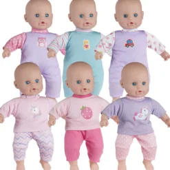 My Baby Love dockkläder, stl. 31 cm, Innehållet kan variera , 6 set/ 1 förp.