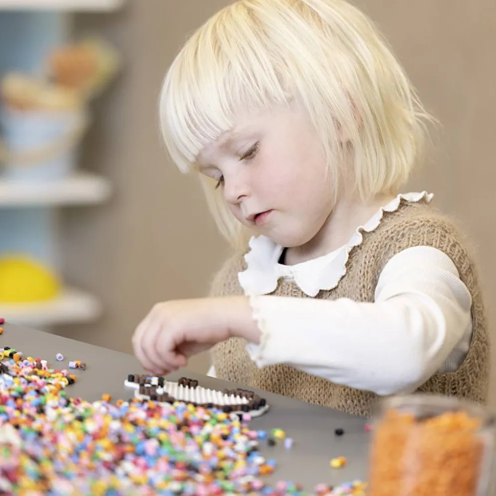 NABBI BioBeads, stl. 5x5 cm, medium, pastellfärger, 55000 st./ 1 förp.