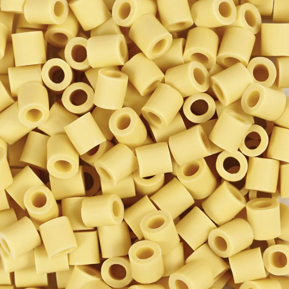 NABBI BioBeads, stl. 5x5 mm, Hålstl. 2.5 mm, medium, gul, 3000 st./ 1 förp.