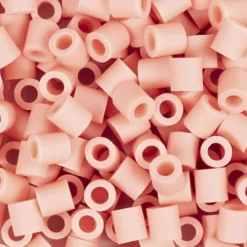 NABBI BioBeads, stl. 5x5 mm, Hålstl. 2,5 mm, medium, salmon (051), 1000 st./ 1 förp.