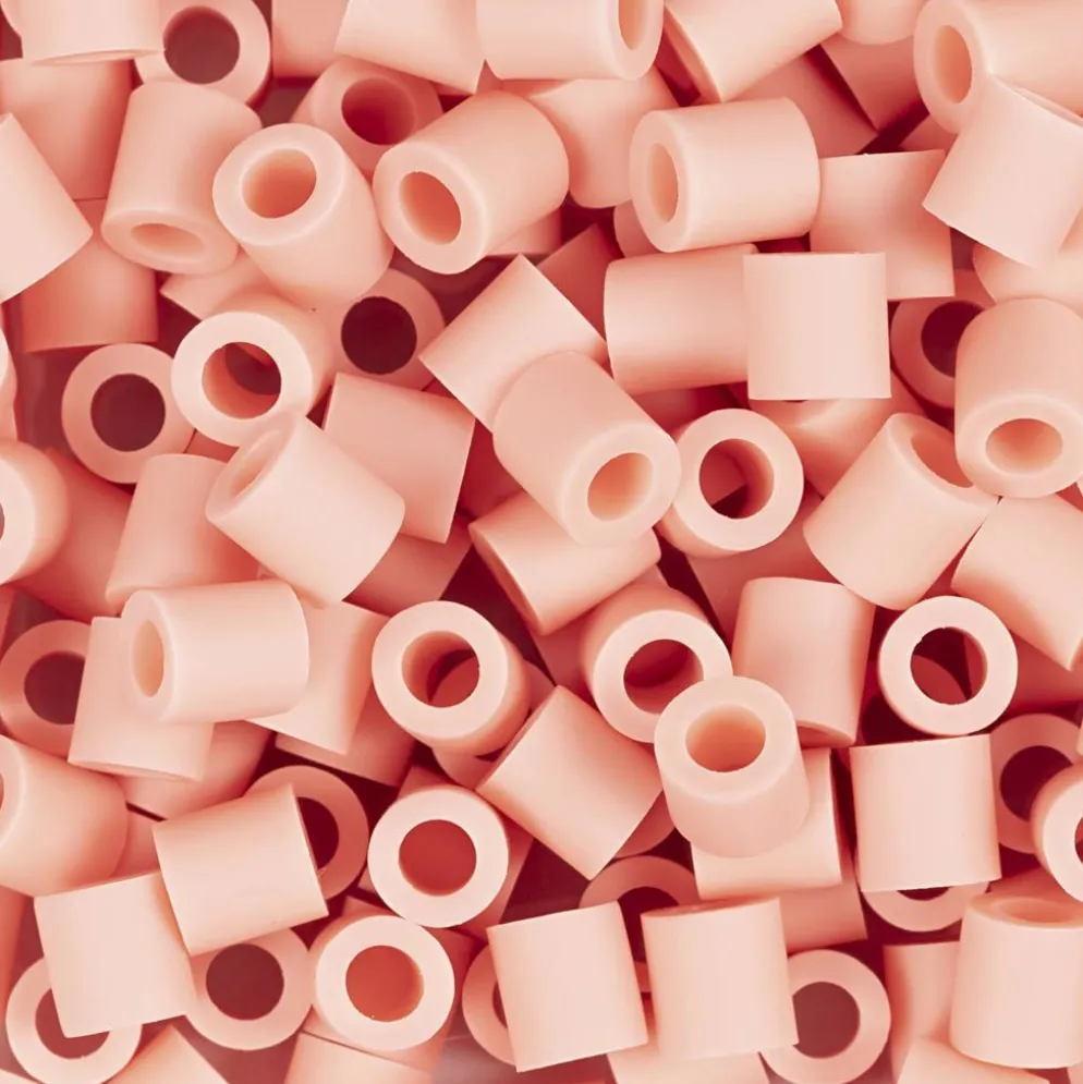 NABBI BioBeads, stl. 5x5 mm, Hålstl. 2,5 mm, medium, salmon (051), 1000 st./ 1 förp.