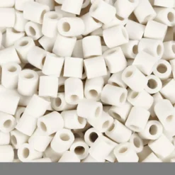 NABBI BioBeads, stl. 5x5 mm, Hålstl. 2.5 mm, medium, vit, 1000 st./ 1 förp.