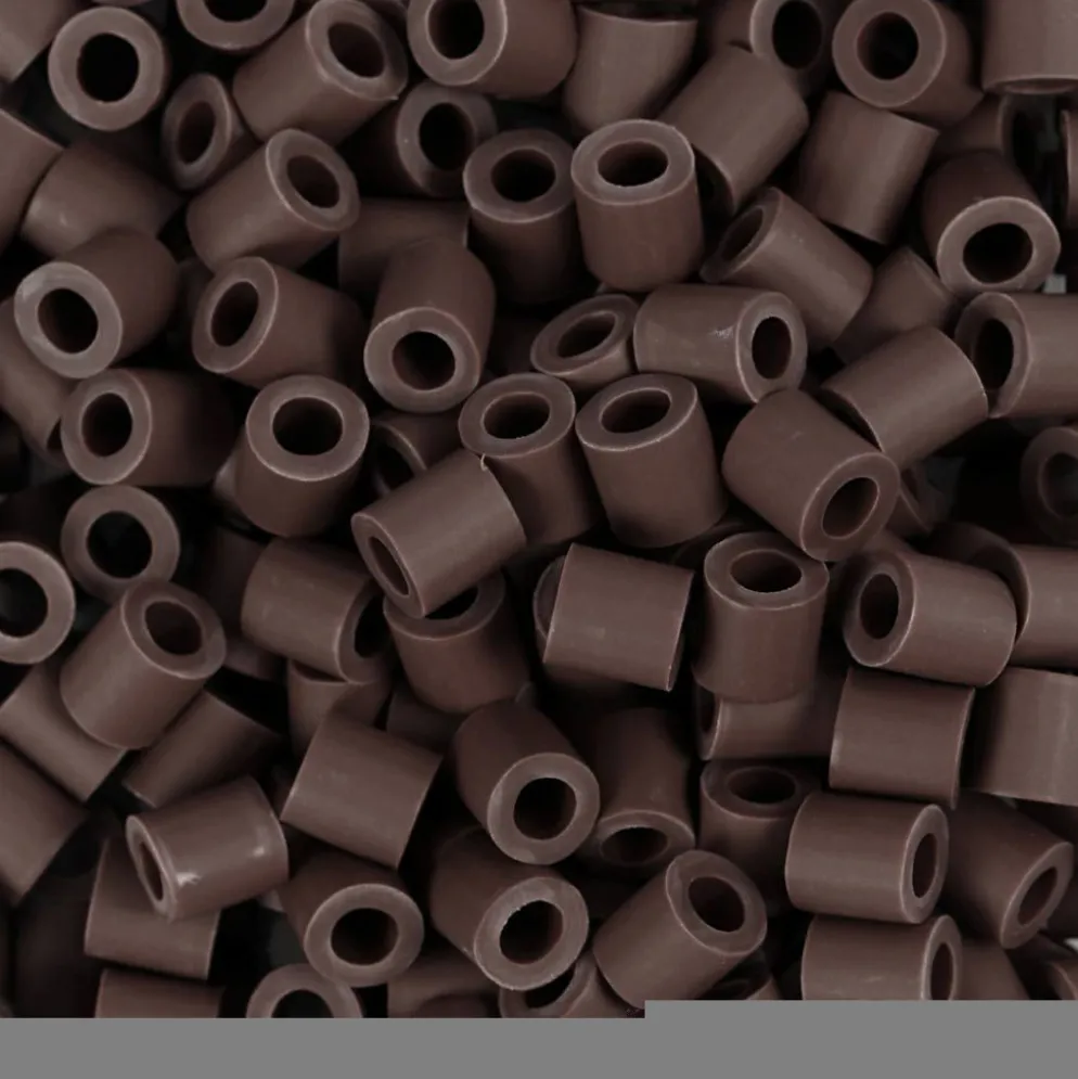 NABBI BioBeads, stl. 5x5 mm, Hålstl. 2.5 mm, medium, brun, 1000 st./ 1 förp.