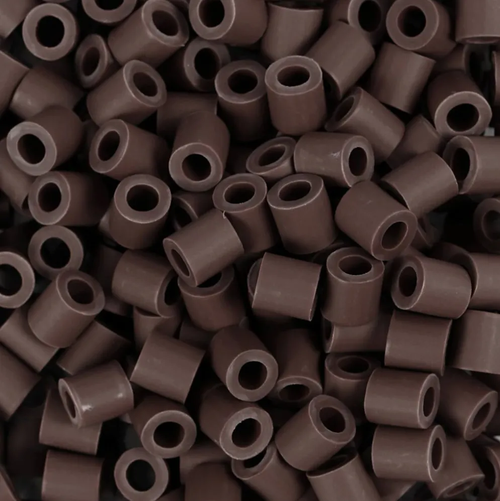NABBI BioBeads, stl. 5x5 mm, Hålstl. 2.5 mm, medium, brun, 1000 st./ 1 förp.