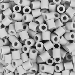 NABBI BioBeads, stl. 5x5 mm, Hålstl. 2.5 mm, medium, grå, 1000 st./ 1 förp.