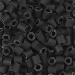 NABBI BioBeads, stl. 5x5 mm, Hålstl. 2.5 mm, medium, svart, 1000 st./ 1 förp.