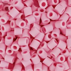 NABBI BioBeads, stl. 5x5 mm, Hålstl. 2.5 mm, medium, rosa, 1000 st./ 1 förp.
