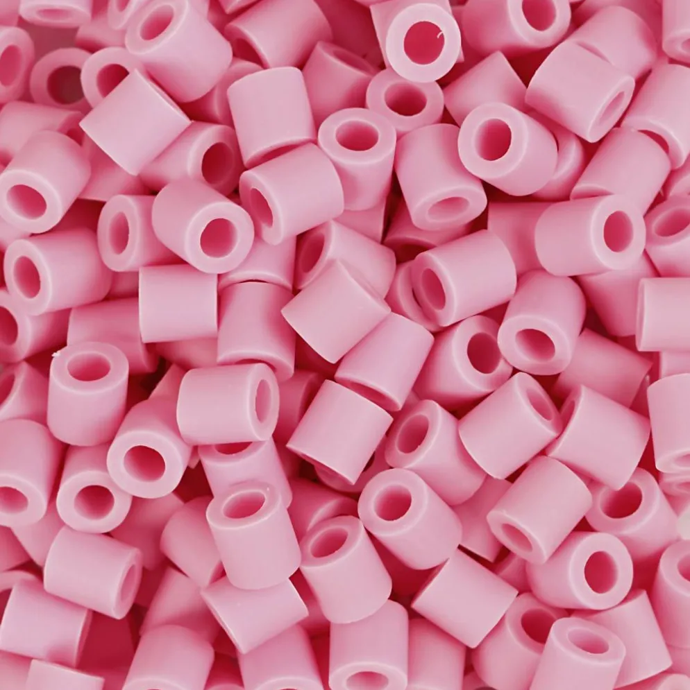 NABBI BioBeads, stl. 5x5 mm, Hålstl. 2.5 mm, medium, rosa, 1000 st./ 1 förp.