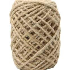 Naturhampa, tjocklek 1-2 mm, natur, 30 m/ 1 rl.