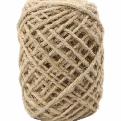 Naturhampa, tjocklek 1-2 mm, natur, 30 m/ 1 rl.