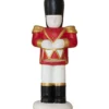 Nötknäpparen, H: 14 cm, vit, 3 st./ 1 förp.