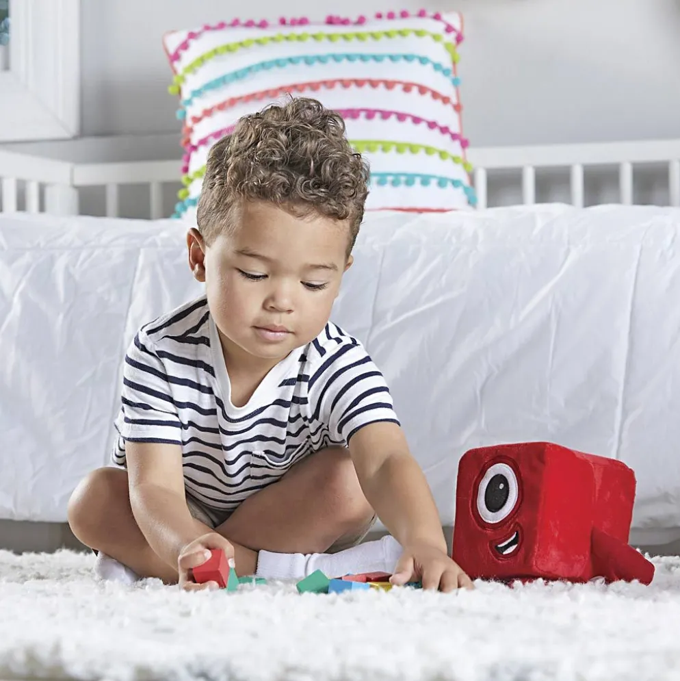 Numberblocks gosedjur, En, H: 11,5 cm, röd, 1 st.