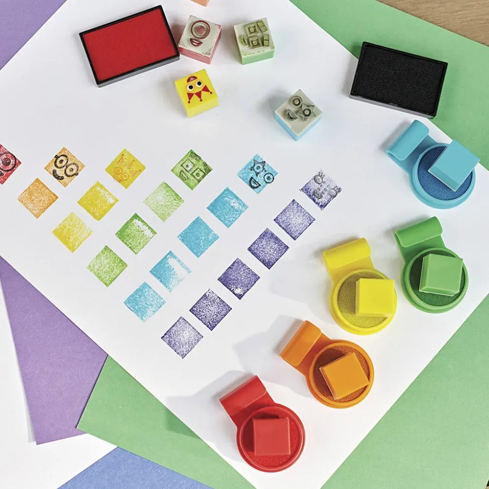 Numberblocks stämpelsats, 32 delar/ 1 förp.