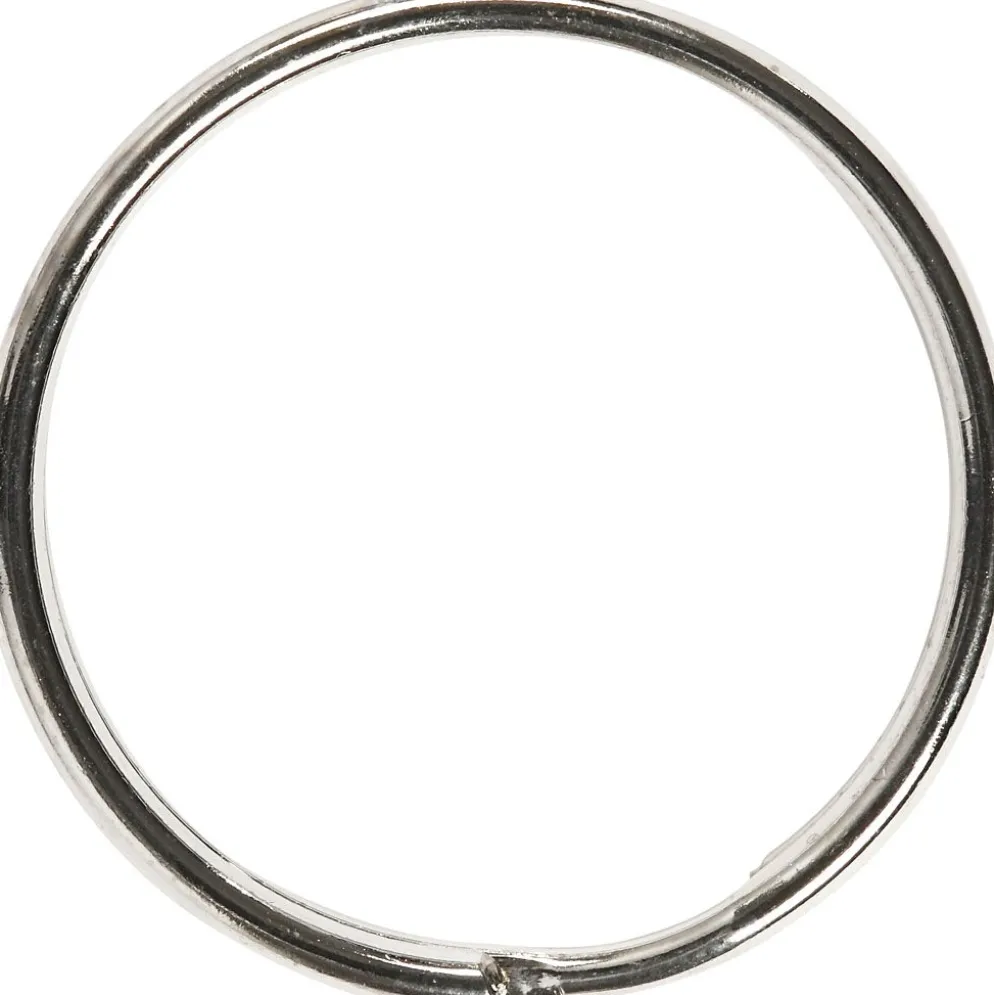 Nyckelringar, Dia. 30 mm, 80 st./ 1 förp.