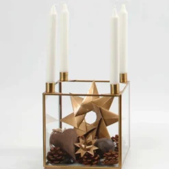 Origamipapper, stl. 10x10 cm, 128 g, guld, 20 ark/ 1 förp.