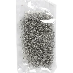 O-ring, stl. 4,4 mm, tjocklek 0,7 mm, försilvrad, 500 st./ 1 förp.