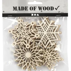 Ornament, Dia. 7 cm, tjocklek 0,3 cm, 8 st./ 1 förp.