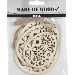 Ornament, H: 8+10+12 cm, B: 6+7,5+9 cm, tjocklek 3 mm, 3 st./ 1 förp.