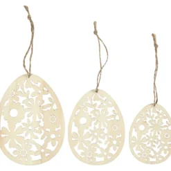 Ornament, H: 8+10+12 cm, B: 6+7,5+9 cm, tjocklek 3 mm, 3 st./ 1 förp.