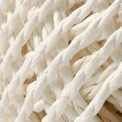 Paperyarn, tjocklek 2,5-3 mm, vit, 150 g, 40 m/ 1 nystan