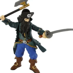 papo Pirat Svartskägg, H: 11 cm, 1 förp.