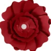 Pappersblommor, Dia. 15+25 cm, 230 g, röd, 2 st./ 1 förp.