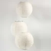 Papperslampa, Rund, Dia. 20 cm, vit, 1 st.
