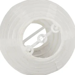 Papperslampa, Rund, Dia. 7,5 cm, vit, 10 st./ 1 förp.