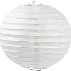 Papperslampa, Rund, Dia. 35 cm, vit, 1 st.