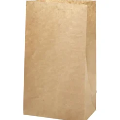 Papperspåsar, H: 27 cm, stl. 9x15 cm, 50 g, brun, 100 st./ 1 förp.