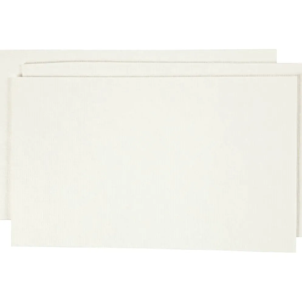 Papperspulp, ark 20x12 cm, råvit, 100 g/ 1 förp.