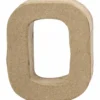 Pappsiffra, 0, H: 10 cm, B: 8 cm, tjocklek 2 cm, 1 st.