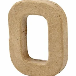 Pappsiffra, 0, H: 10 cm, B: 8 cm, tjocklek 2 cm, 1 st.