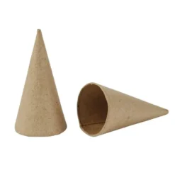 Pappstrutar, H: 8 cm, Dia. 4 cm, 10 st./ 1 förp.