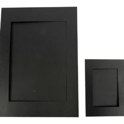 Passepartoutramar, stl. A4+A6, 180 g, svart, 2x60 st./ 1 förp.