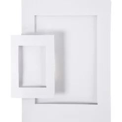 Passepartoutramar, stl. A4+A6, 230 g, vit, 2x60 st./ 1 förp.