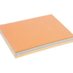 Pastellkartong, A4, ark 210x297 mm, 160 g, pastellfärger, 210 mix. ark/ 1 förp.