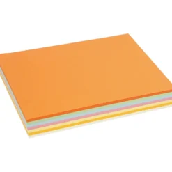 Pastellkartong, A4, ark 210x297 mm, 160 g, pastellfärger, 210 mix. ark/ 1 förp.