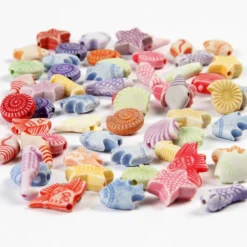 Pastellmix, stl. 9-12 mm, Hålstl. 1,2 mm, ca. 380 st., 110 g, 175 ml/ 1 förp.