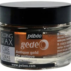 Pebeo förgyllningsvax, antikguld, 30 ml/ 1 burk